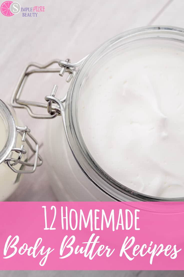 jar of homemade body butter