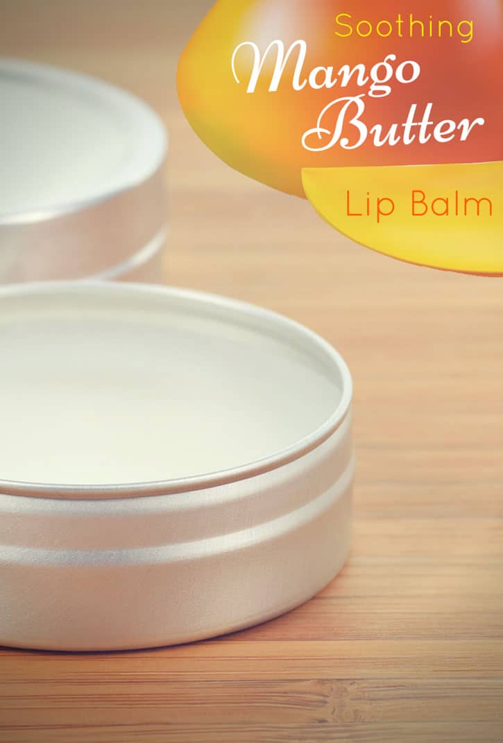Soothing Mango Butter Lip Balm | SimplePureBeauty.com
