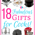 Need some gift ideas for the cook in your family? Look no further! Check out these fabulous gifts to save your cook&nbsp;tons of time and energy in the kitchen! #kitchen #gifts #gadgets #christmas #birthday #mothersday #fathersday #cook