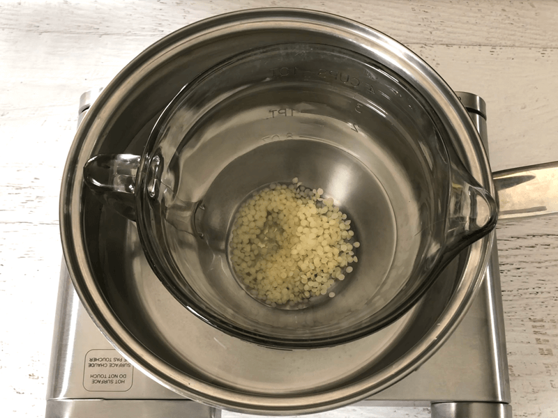 Soothe your skin after a day in the hot sun with this DIY Anti-aging after Sun Lotion Bar Recipe infused with Essential Oils! #antiaging #skincare #sunburn #healing #summer #diybeauty