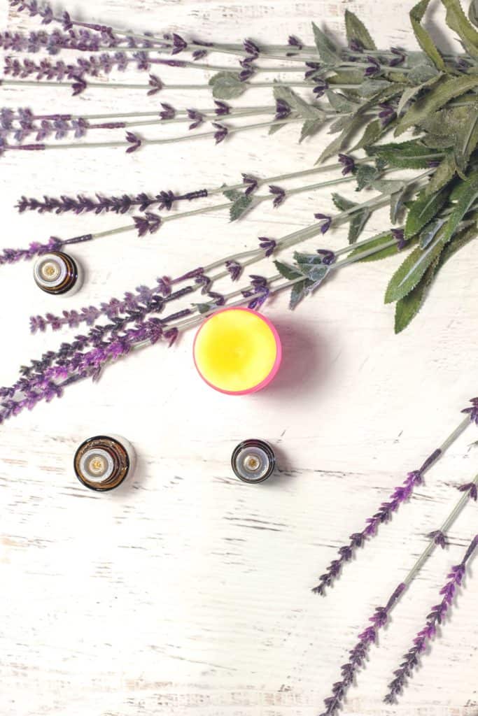 Soothe your skin after a day in the hot sun with this DIY Anti-aging after Sun Lotion Bar Recipe infused with Essential Oils! #antiaging #skincare #sunburn #healing #summer #diybeauty