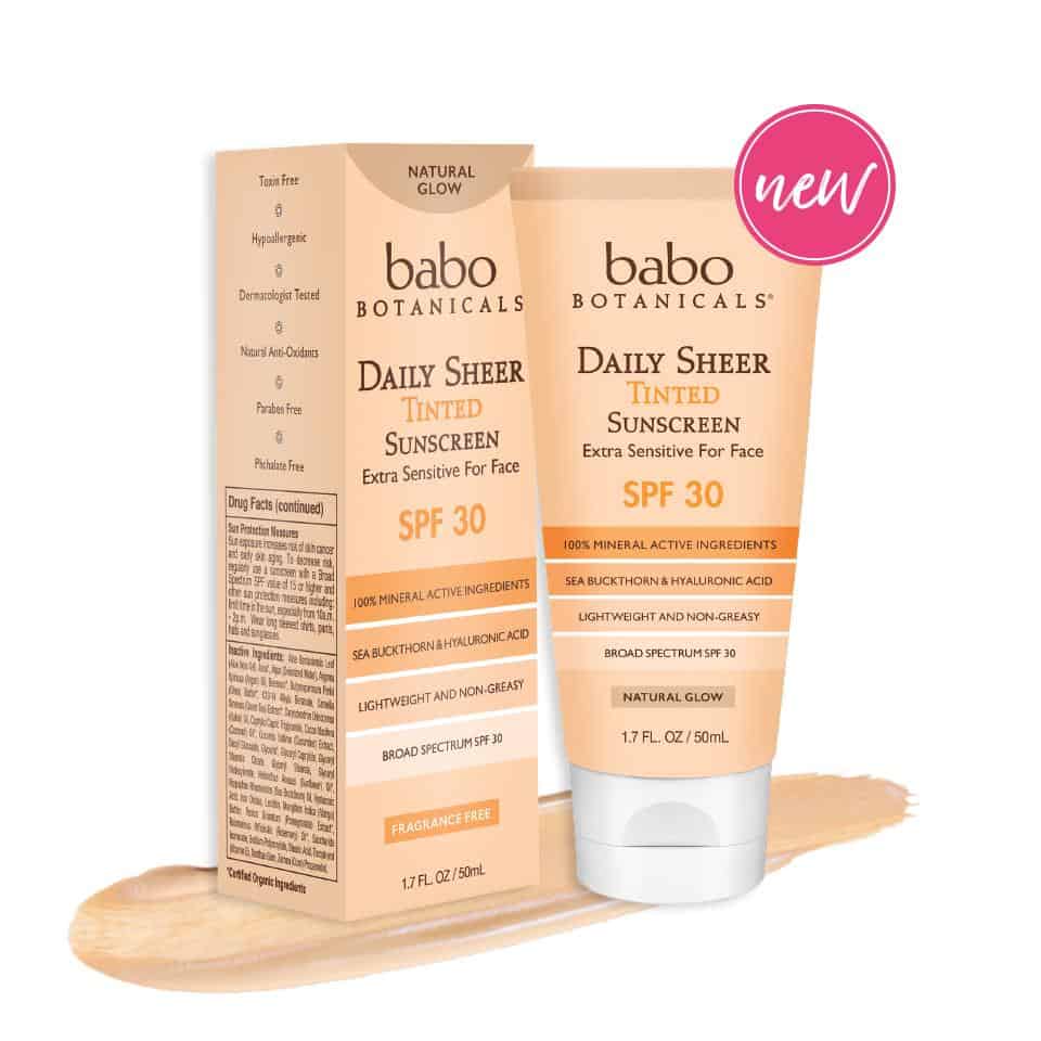 Babo Botanicals Tinted Sunscreen