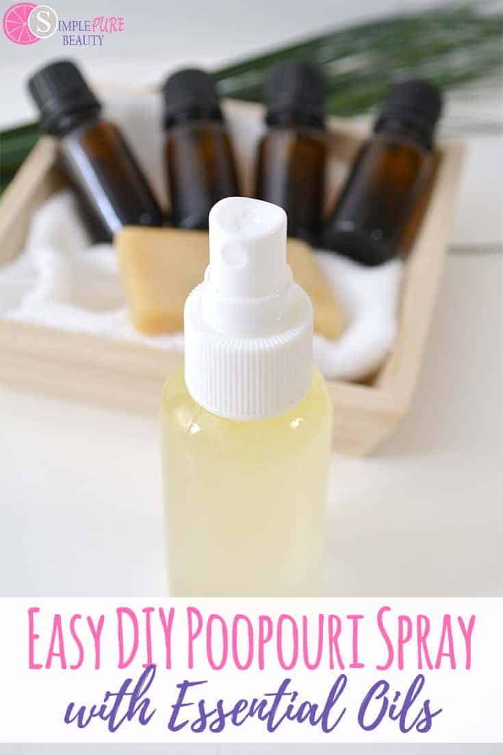 Easy DIY Poopouri Spray with Essential Oils - Skip those chemical sprays to hide that bathroom smell, and give this DIY Poo-Pourri Spray recipe a try instead!&nbsp; #essentialoils #DIY #PooPouri