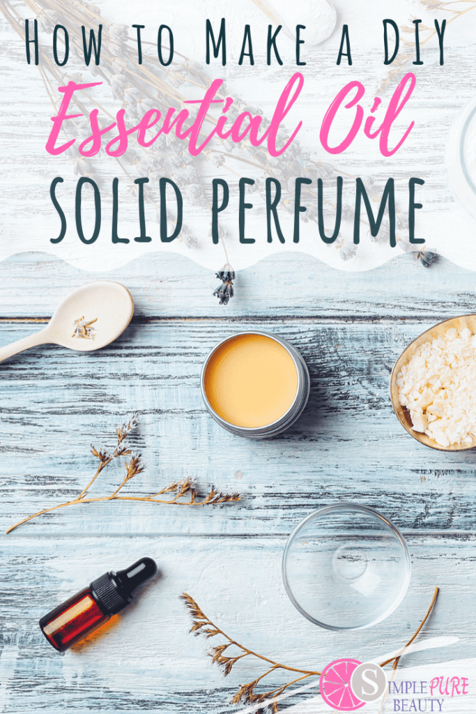 Always wondered how to use solid perfume? Let me show you the ways! This DIY solid perfume recipe is also packed with essential oils, making it perfect for your go-to travel perfume any time of the year! Think of your family and friends this year and create this homemade perfume for amazing Christmas gift ideas as well! #essentialoils #DIY #perfume #homemade