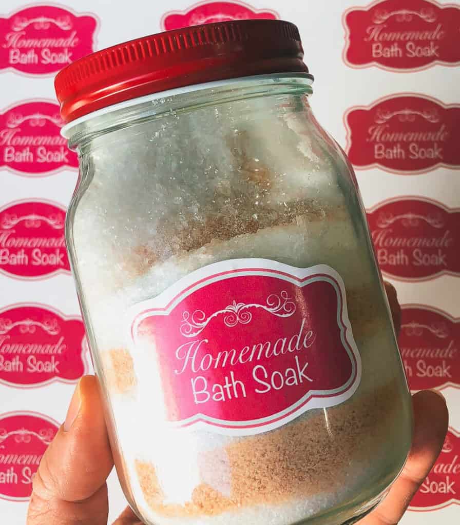 Want to learn how to make waterproof labels for your bottles and jars? You work really hard on your DIY recipes.&nbsp; Whether you're making sugar scrubs, bath soaks or room sprays, you want them to look pretty and stay that way. That's why a cute waterproof label is a must! #diy #labels #waterproof