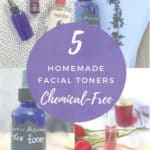 These homemade face toner recipes are simple and easy! DIY toner that is chemical free and simple to do! #facetoner #DIY #beauty #homemade #skincare