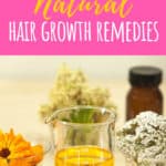 If you're looking for simple and natural hair growth remedies, you won't want to miss out on these! Natural and simple to do, you'll love them all! DIY Natural Hair Treatments that are simple and easy to do! #natural #essentialoils #naturalhairgrowth #homemade