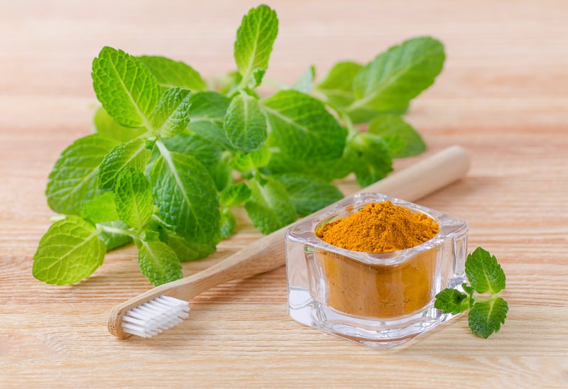 Using a bright yellow spice to whiten teeth? You probably think I&rsquo;m crazy - but turmeric is an amazing DIY teeth whitening method! We all know that turmeric is a powerful anti-inflammatory which has serious health benefits, but it has multiple oral healthcare benefits, too.