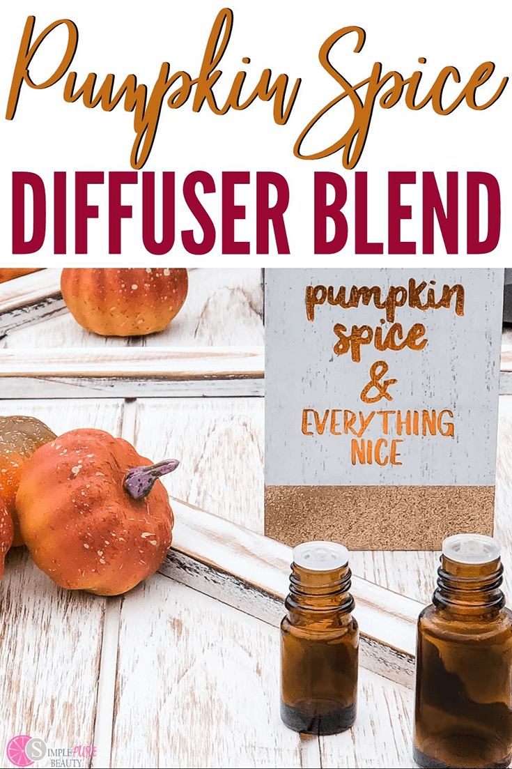 pumpkin spice essential oil diffuser blend