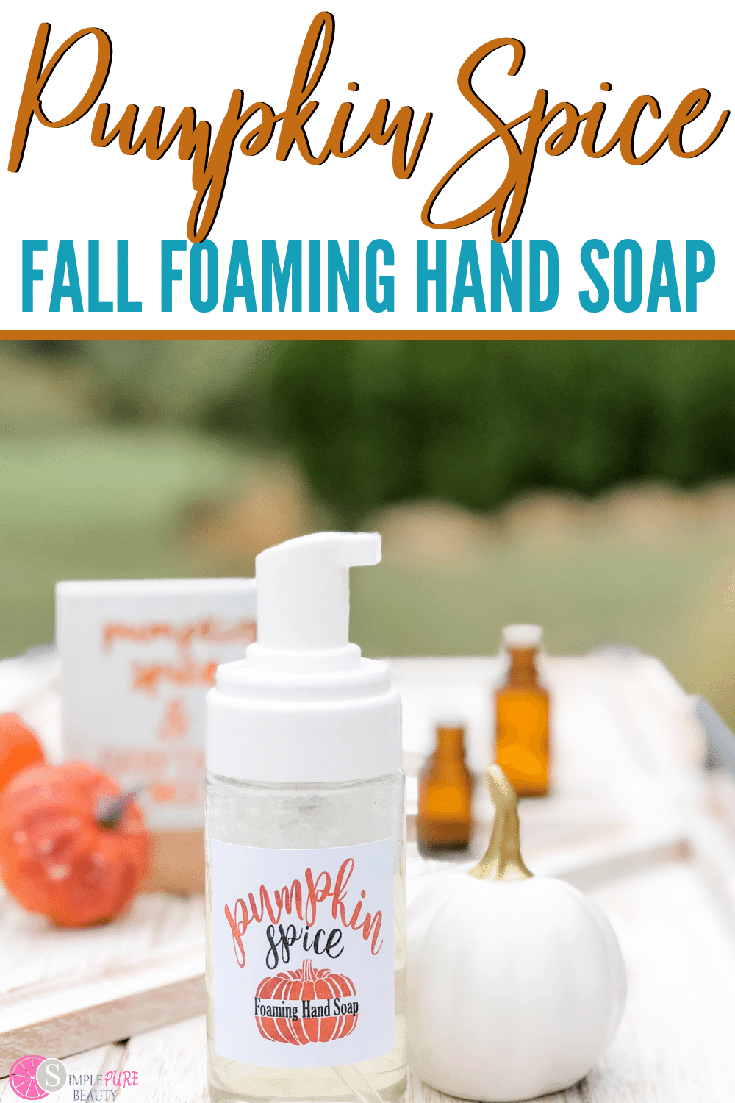 Pumpkin Spice Fall Foaming Hand Spray