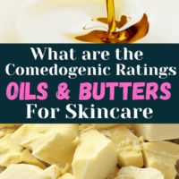 carrier oils and cocoa butter