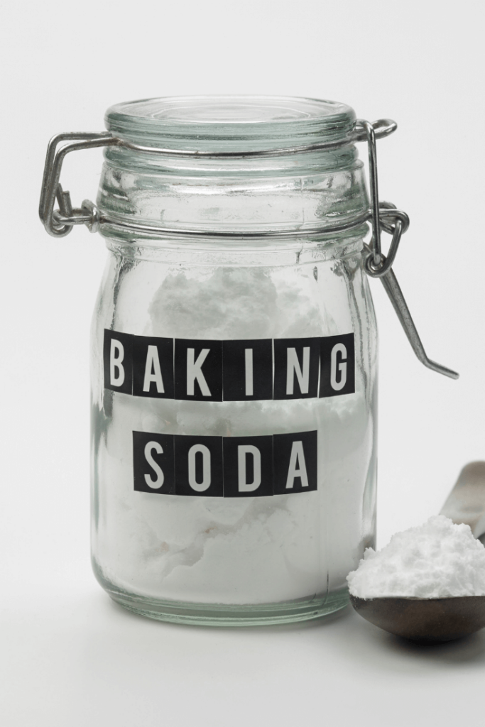 jar of baking soda