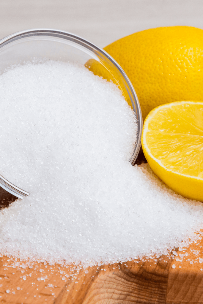 citric acid to adjust pH