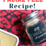 Ingredients to do a DIY facial peel