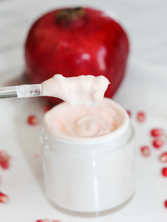 DIY Pomegranate Face Moisturizer