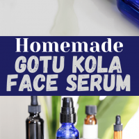 Gotu kola face serum